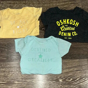 6-9 month short sleeved onesies